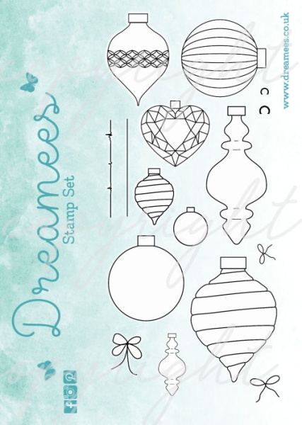 Beautiful Baubles Stamp Set